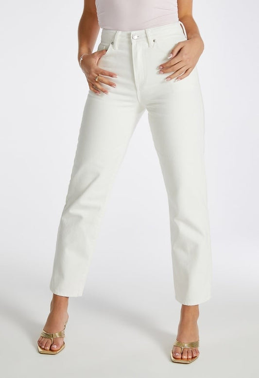 Jack High Rise Slim Crop Jeans Dove