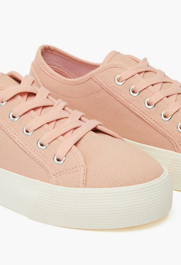 First Timer Platform Trainers Blush