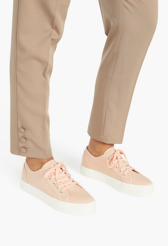 First Timer Platform Trainers Blush