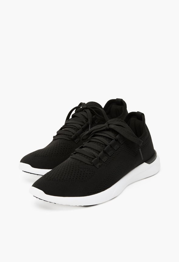 Easton Trainers Black Recycled Active Knit