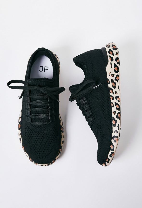 Easton Trainers Black Active Knit
