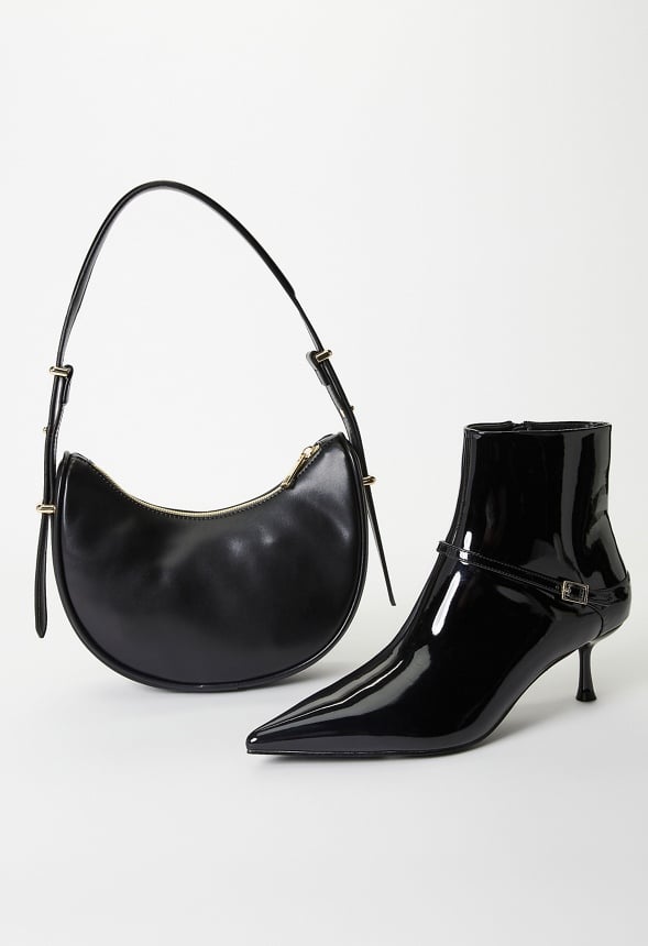 The Minimal Shoulder Bag Black