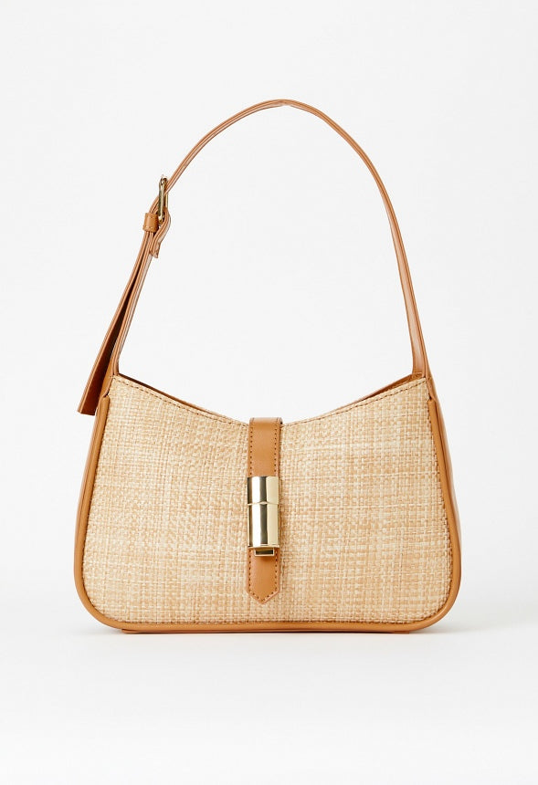 Mini Shoulder Bag Natural/ Light Camel