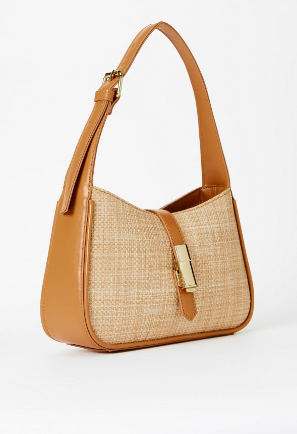 Mini Shoulder Bag Natural/ Light Camel
