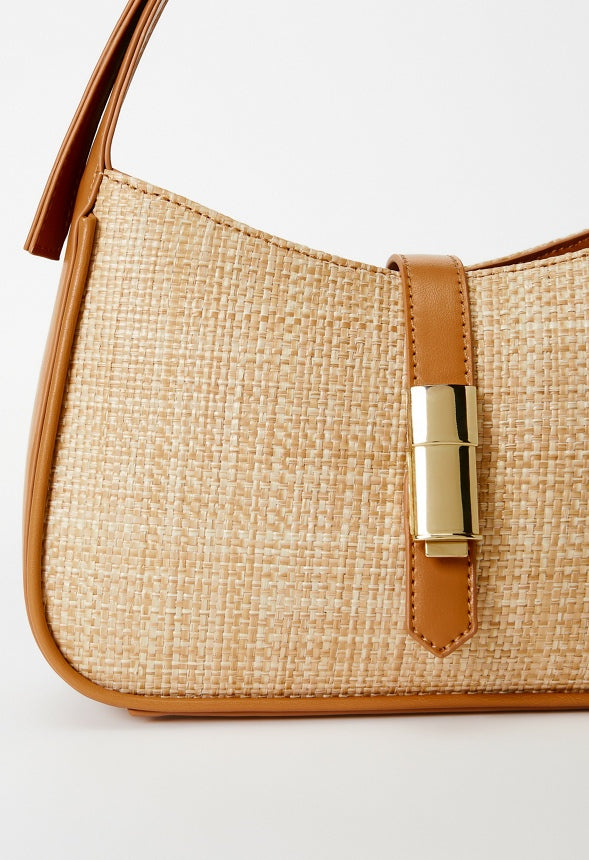 Mini Shoulder Bag Natural/ Light Camel