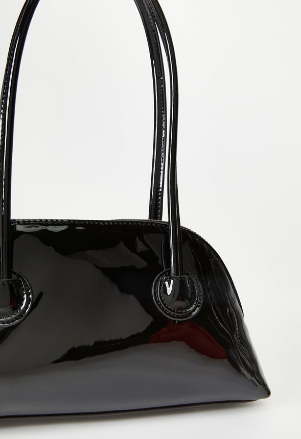 Long Strap Shoulder Bag Black