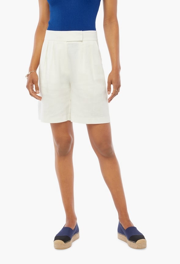 Linen City Shorts Cream