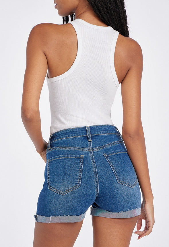 Monroe High-Waisted Curvy Tummy Tamer Shorts Collective