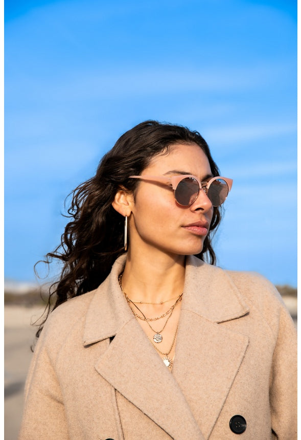 Rosey Posey Sunglasses Rose Gold