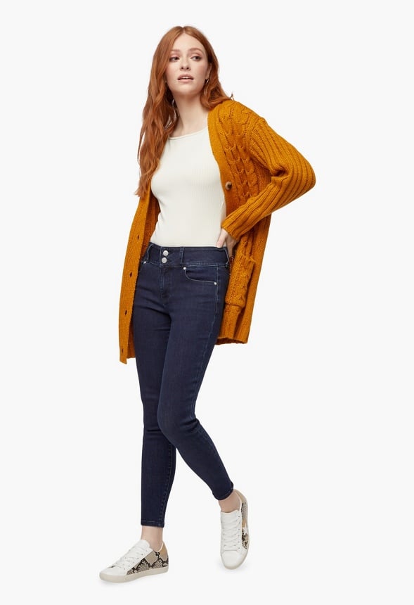 Booty Lifter Skinny Jeans Medium Wash