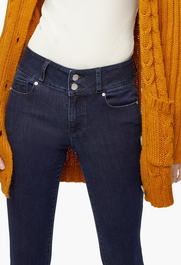 Booty Lifter Skinny Jeans Medium Wash