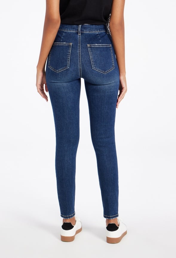 Alex Booty Sculptor Jeggings Dark Wash