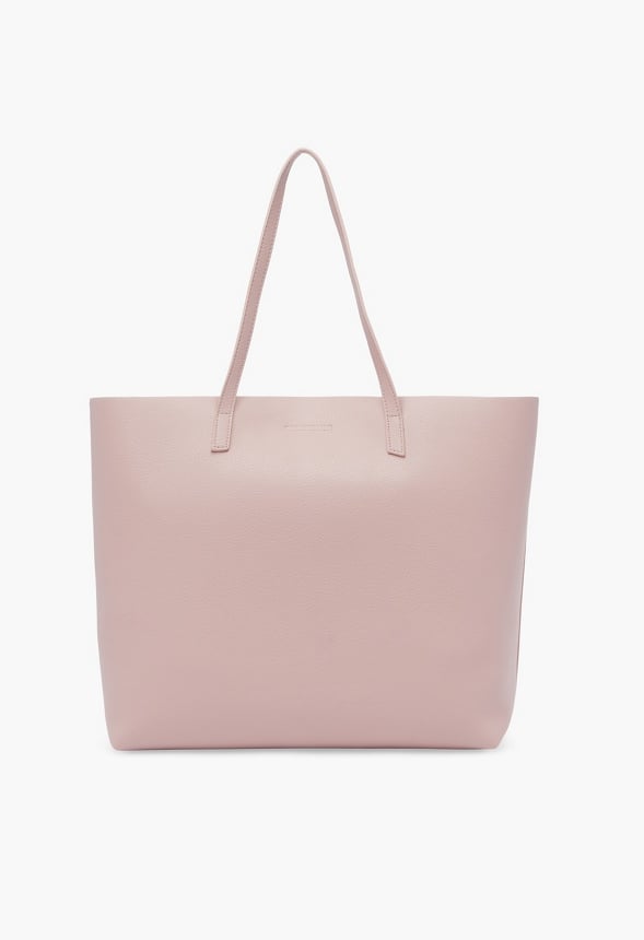 East And West Unlined Tote Rose Smoke