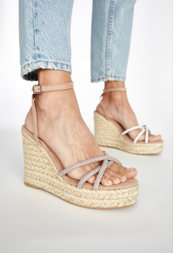 Kelsie Wedge Sandal Rugby Tan