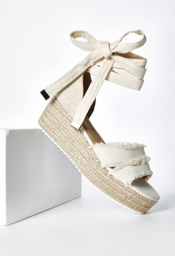 Sarai Wedge Sandal Natural