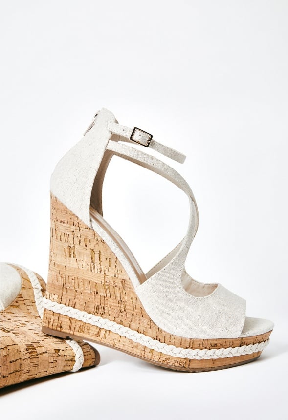 Naia Wedge Sandal Dark Natural