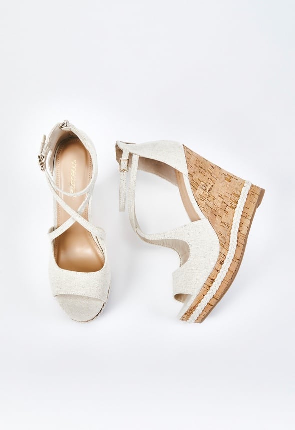 Naia Wedge Sandal Dark Natural