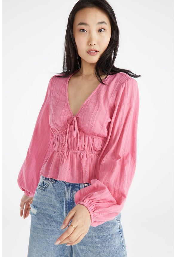 Dobby Top Chateau Rose